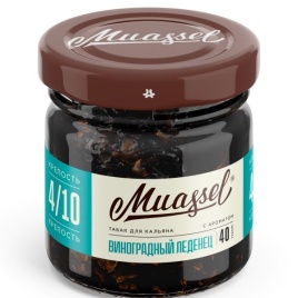 Табак для кальяна Muassel 4/10 - Grape Bonbon Виноградный леденец 40 г