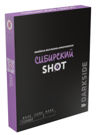 Табак д/кальяна Darkside Shot вкус Сибирский Шейк, 30 гр