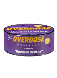 Табак д/кальяна Overdose вкус Kashmir Peach, 25 гр