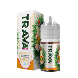 Ароматизатор TRAVA STRAWBERRY BANANA MILK (Клубника / Банан / Молоко), 13 мл