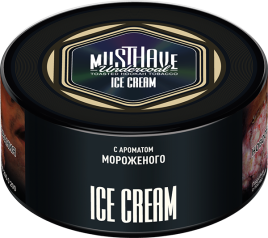 Табак д/кальяна Must Have вкус Ice Cream, 125 гр