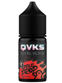 Ароматизатор QVKS TOTAL BLACK Яблоко Вишня Чай, 14 мл