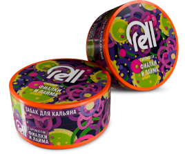 Табак для кальяна RELL Фиалка и лайм, 25 гр