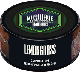 Табак д/кальяна Must Have вкус Lemongrass, 25 гр