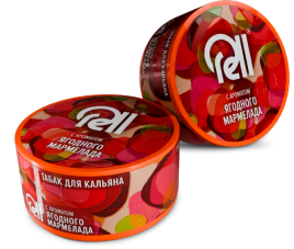 Табак для кальяна RELL Ягодный мармелад, 25 гр