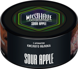 Табак д/кальяна Must Have вкус Sour Apple, 125 гр