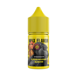 Ароматизатор VLIQ MAX Flavor Клубничные вафли, 15 мл
