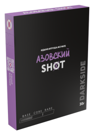 Табак д/кальяна Darkside Shot вкус Азовский Шейк, 30 гр