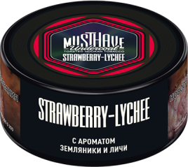 Табак д/кальяна Must Have вкус Strawberry Lychee, 25 гр