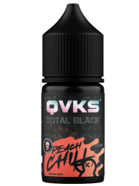 Ароматизатор QVKS TOTAL BLACK Персик Мята, 14 мл