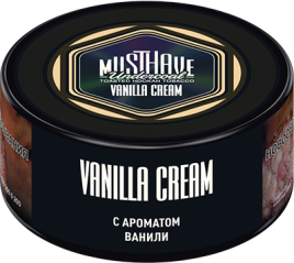 Табак д/кальяна Must Have вкус Vanilla Cream, 25 гр