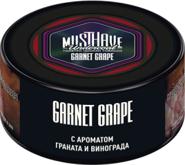 Табак д/кальяна Must Have вкус Garnet Grape, 25 гр