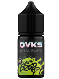 Ароматизатор QVKS TOTAL BLACK Огурец Киви Бузина, 14 мл