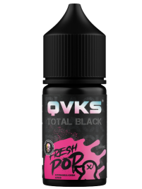 Ароматизатор QVKS TOTAL BLACK Клубника Киви Алоэ, 14 мл