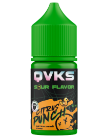 Ароматизатор QVKS SOUR Цитрусовый Пунш, 14 мл