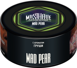 Табак д/кальяна Must Have вкус Mad Pear, 125 гр