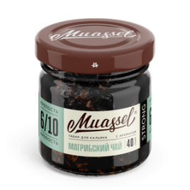 Табак для кальяна Muassel Strong 6/10 - Магрибский чай 40 г