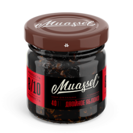 Табак для кальяна Muassel Extra Strong 8/10 - Double Apple Двойное яблоко 40 г