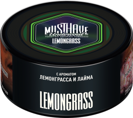 Табак д/кальяна Must Have вкус Lemongrass, 125 гр