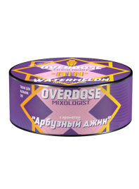 Табак д/кальяна Overdose вкус Gin Watermelon, 25 гр