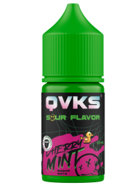 Ароматизатор QVKS SOUR Вишня Мята, 14мл