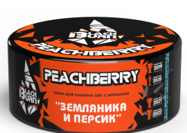 Табак д/кальяна Black Burn вкус Peachberry,100 гр