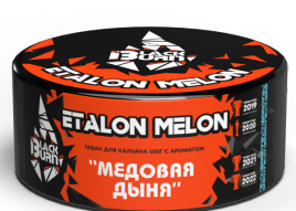 Табак д/кальяна Black Burn вкус Etalon Melon,100 гр