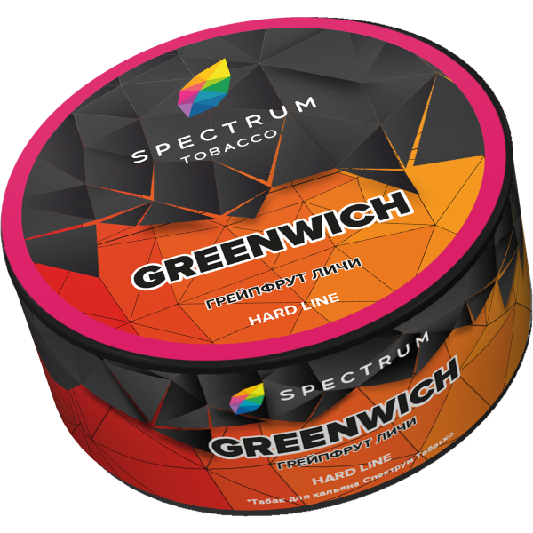 Табак для кальяна Spectrum Hard Greenwich, 100 гр фото 1