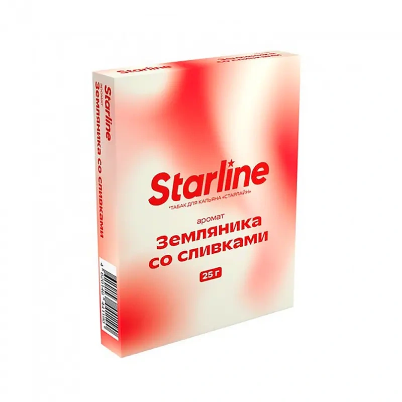 Табак для кальяна STARLINE Земляника со сливками, 25 гр фото 1