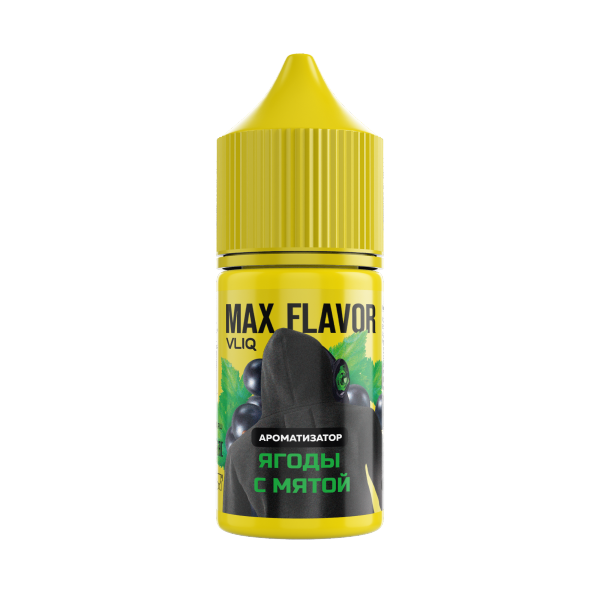 Ароматизатор VLIQ MAX Flavor Ягоды с мятой, 15 мл фото 1