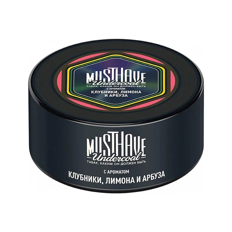 Табак для кальяна Must Have Клубника, Лимон, Арбуз, 25 гр фото 1