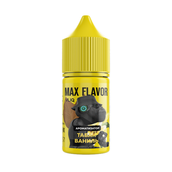 Ароматизатор VLIQ MAX Flavor Табак и ванильный оттенок, 15 мл фото 1