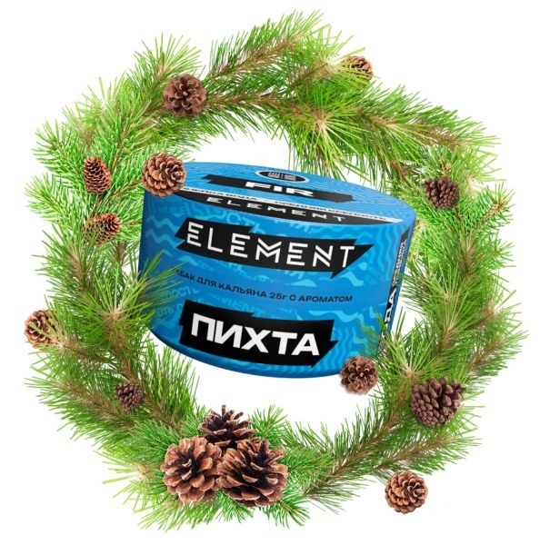 Табак д/кальяна Element Вода вкус Fir, 25 гр фото 1