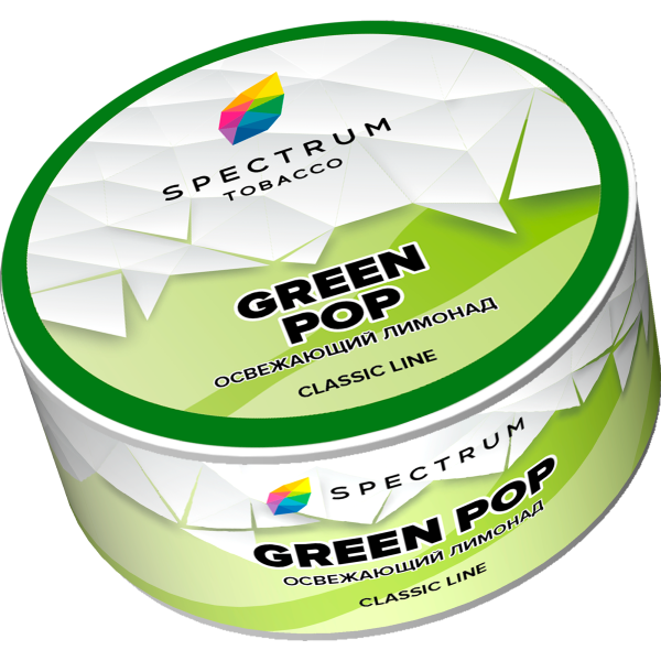 Табак для кальяна Spectrum Classic Green Pop, 25 гр фото 2