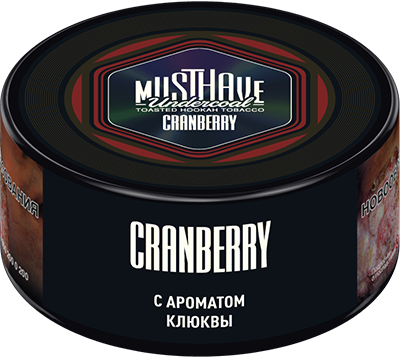 Табак д/кальяна Must Have вкус Cranberry, 25 гр фото 1