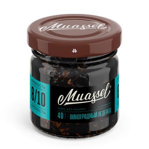 Табак для кальяна Muassel Extra Strong 8/10 - Grape Bonbon Виноградный леденец 40 г фото 1