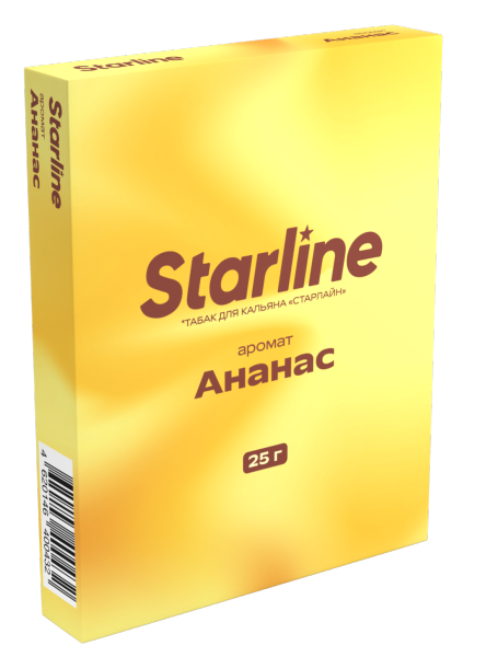 Табак д/кальяна STRALINE вкус Ананас, 25 гр фото 1