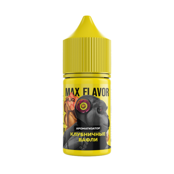 Ароматизатор VLIQ MAX Flavor Клубничные вафли, 15 мл фото 1