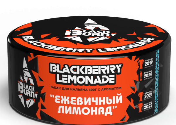 Табак д/кальяна Black Burn вкус Blackberry Lemonade 100 гр фото 1