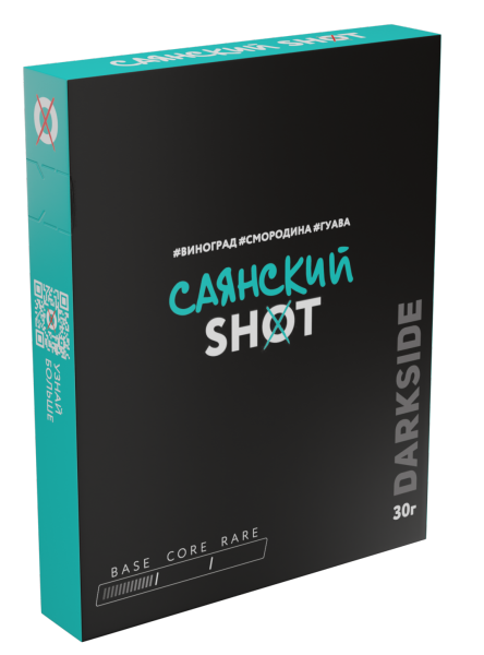Табак д/кальяна Darkside Shot вкус Саянский Бит, 30 гр фото 1