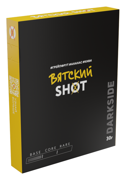 Табак д/кальяна Darkside Shot вкус Вятский Вайб, 30 гр фото 1