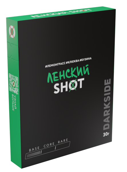 Табак д/кальяна Darkside Shot вкус Ленский Трип, 30 гр фото 1