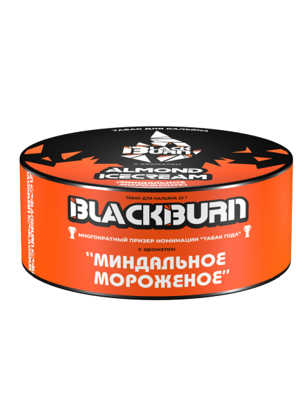 Табак для кальяна BlackBurn ALMOND ICECREAM, 25 гр фото 1