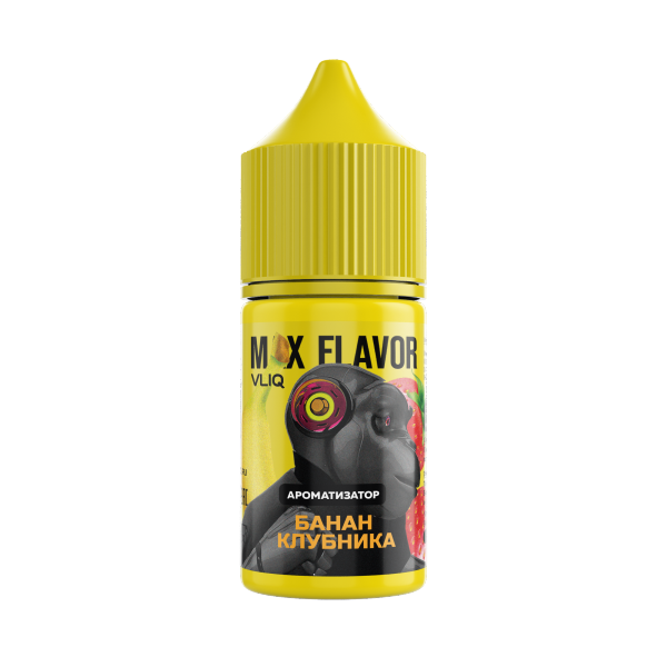 Ароматизатор VLIQ MAX Flavor Банан клубника, 15 мл фото 1