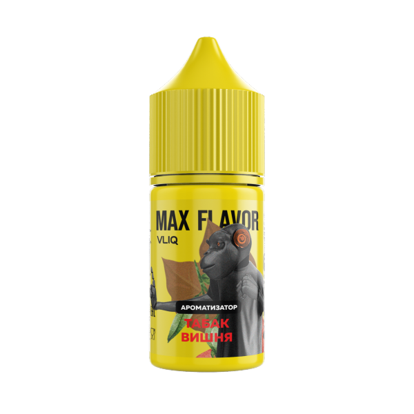 Ароматизатор VLIQ MAX Flavor Табак и вишневый оттенок, 15 мл фото 1