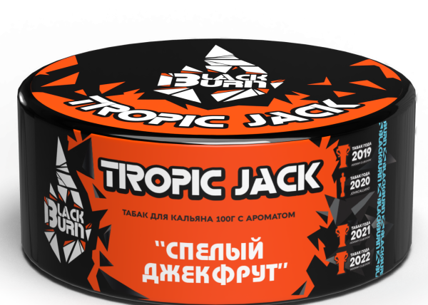 Табак для кальяна BlackBurn TROPICAL JACK, 100 гр фото 1