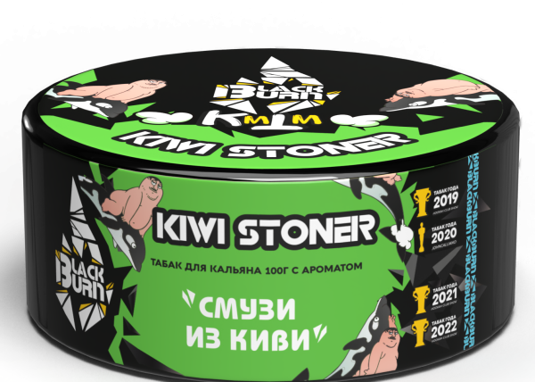 Табак д/кальяна Black Burn вкус Kiwi Stoner,100 гр фото 1