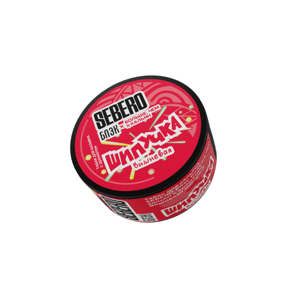 Табак д/кальяна SEBERO Black вкус Вишневая Шипучка,  25 гр фото 1