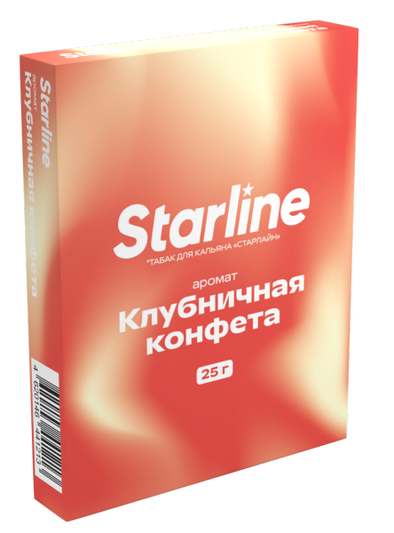 Табак д/кальяна STRALINE вкус Клубничная конфета, 25 г фото 1