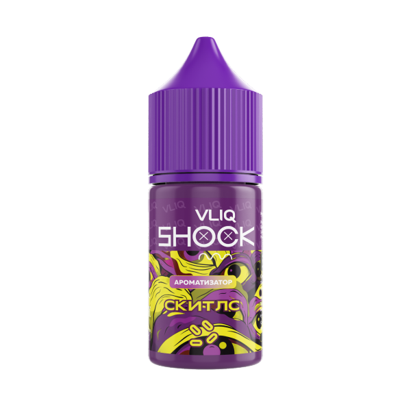 Ароматизатор VLIQ Shock Скиттлс фиолетовый, 15 мл фото 1